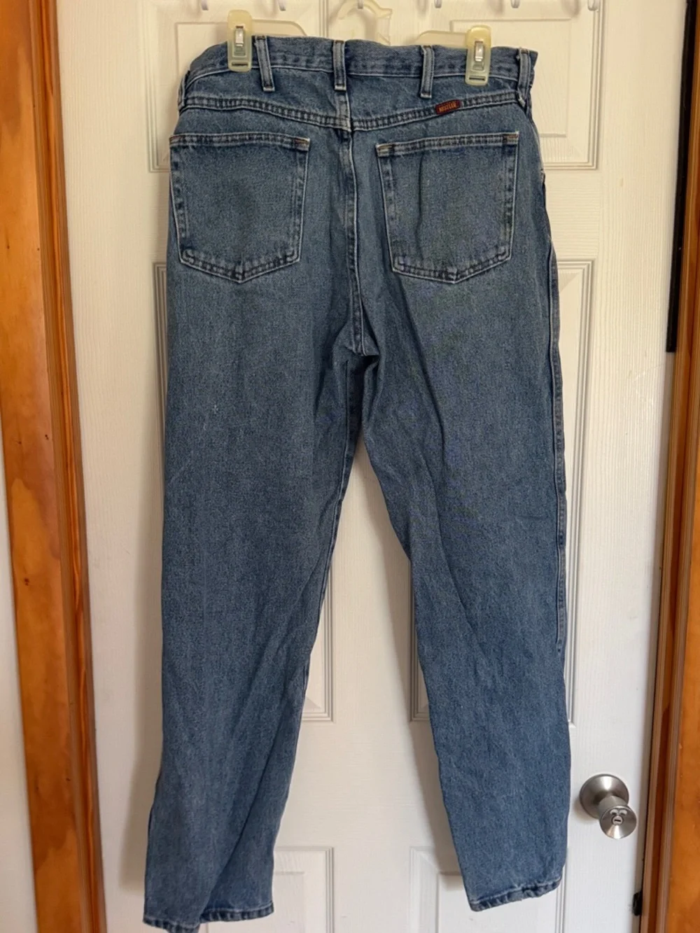 Rustler Men's Straight-Leg Jeans in Blue Wash